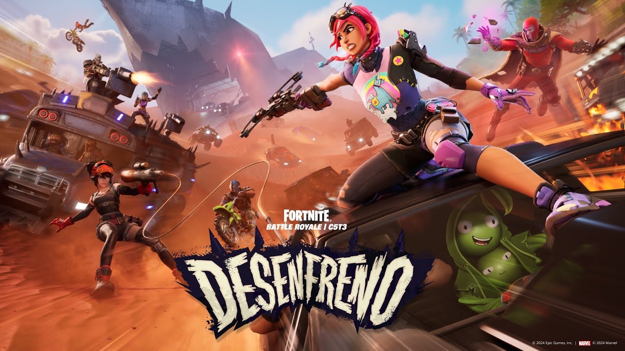 Fornite Capitulo 5 Temporada 3 Desenfreno